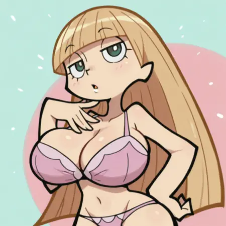 Busty Girls - Panty and Stocking with Garterbelt