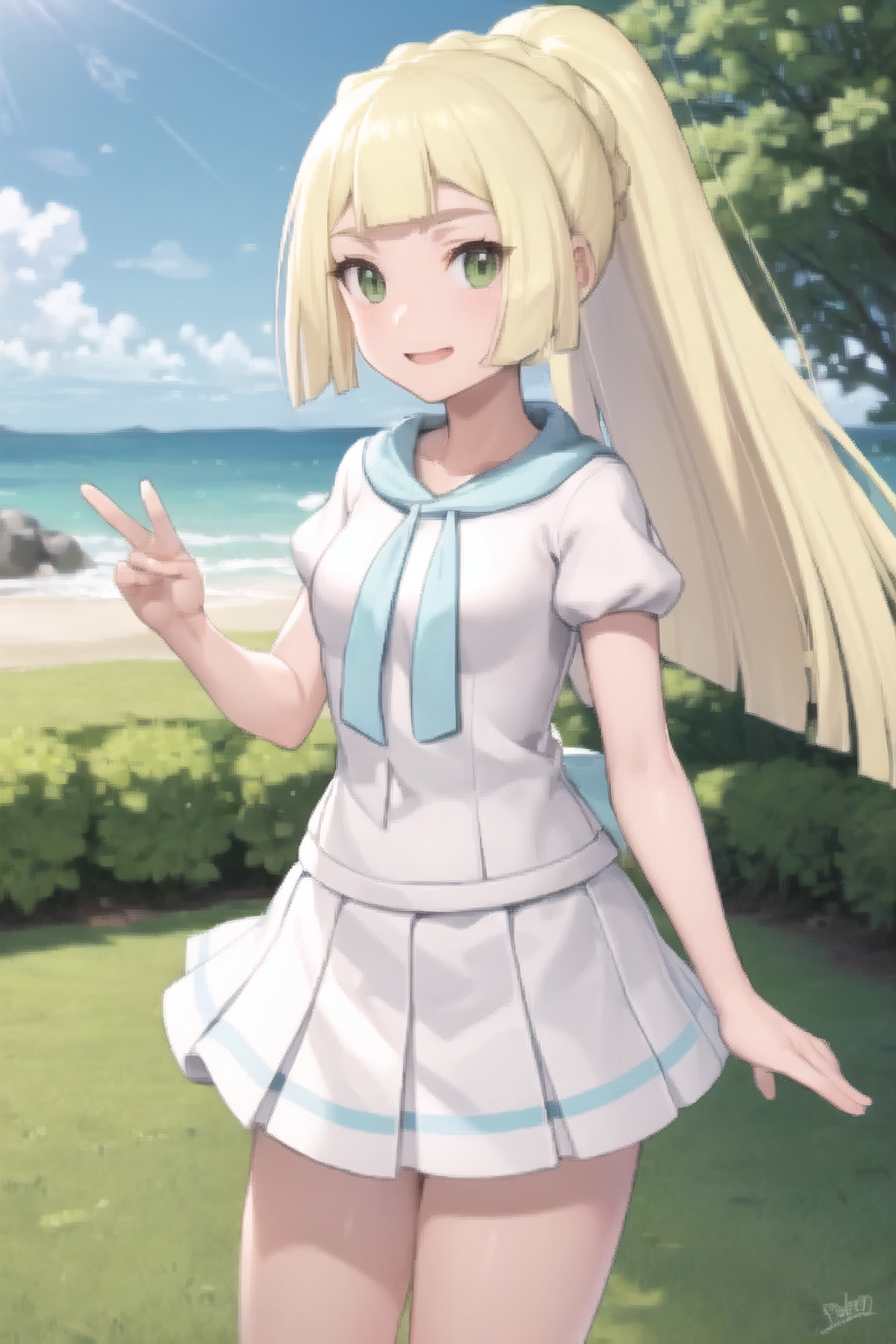 Pokemon - Lillie Multiple Outfits image by Idkanymore50