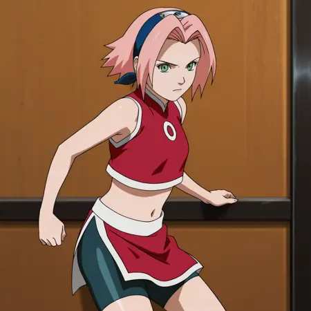 Sakura Haruno (Naruto the Movie: Guardians of the Crescent Moon Kingdom) - Commission LoRA Illustrious
