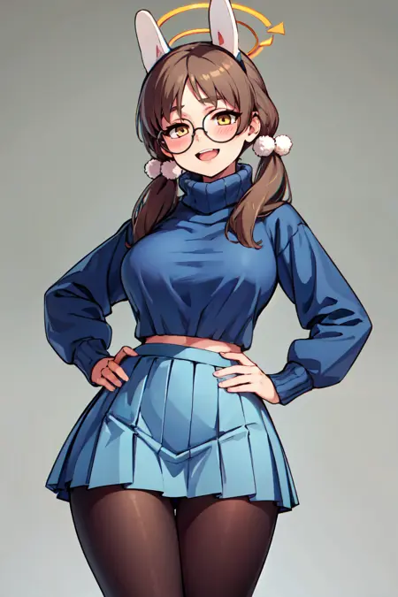 Kazekura Moe | 風倉モエ (Blue Archive) #RABBIT3