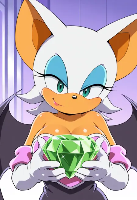 Rouge the Bat: Sassy Spy | ルージュ・ザ・バット (Sonic) [Illustrious]