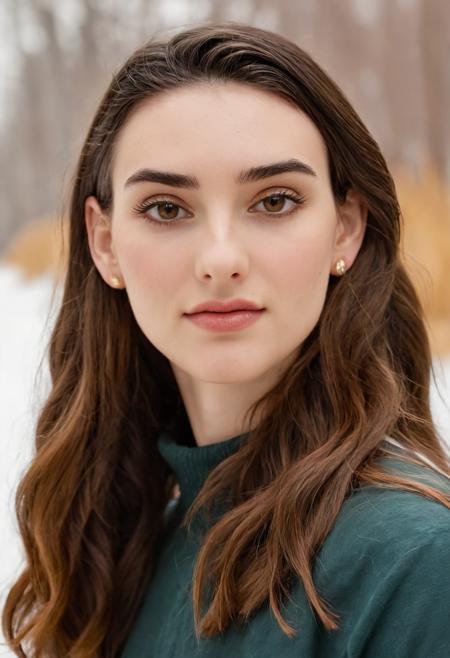 highly detailed close-up photo of abby_shapiro, parted lips, long wavy hair, earrings, soft lighting, natural skin, film grain, sharp focus, bokeh, depth of field, golden hour, <lora:abby_shapiro_20:0.85>