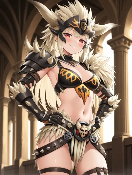 Monster Hunter - Nergigante armor (オーグ装備) illus/ponyXL