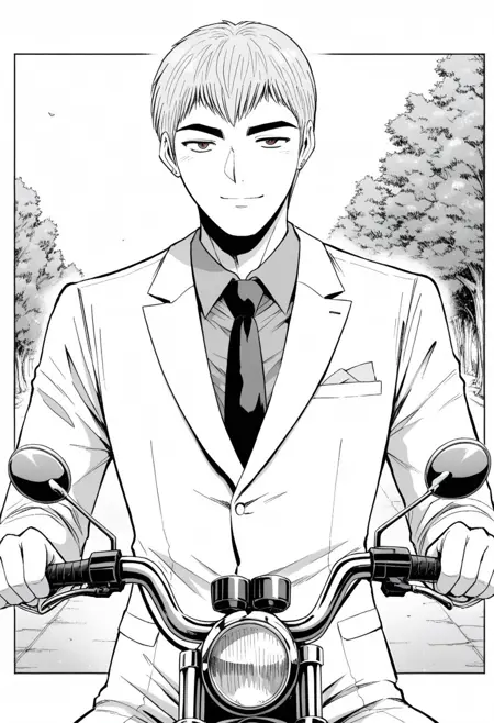 Artist: Tohru Fujisawa (藤沢とおる) style (GTO -Great Teacher Onizuka)