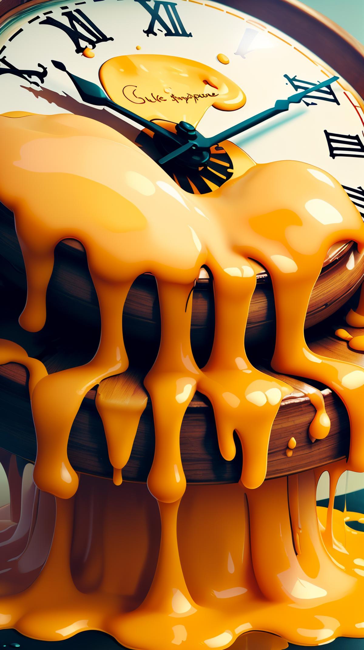 Melted Cheese On Top! Color Customizable Goo! image by mnemic