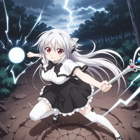 イリス・フレイア Iris Freyja (銃皇無尽のファフニール / Unlimited Fafnir / Juuou Mujin no Fafnir)