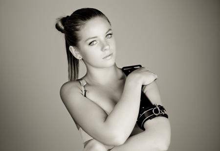 <lora:bdssmrsbwXLrd:1> bdssmrsbwft, solo, realistic, 1girl, monochrome, bound, cuffs, 
24 year old,  small breasts, Grey ponytail, caucasian, , blue eyes, fair skinned,   best quality , RAW photo, subject, 8k uhd,  high quality, photorealistic,    gilded,