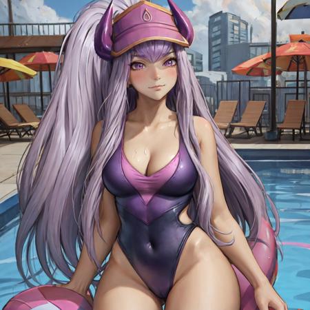 (detailed city background), masterpiece, best quality, Pool_Party_Syndra, shy face, one-piece_swimsuit
 <lora:Pool_Party_Syndra-10:1>