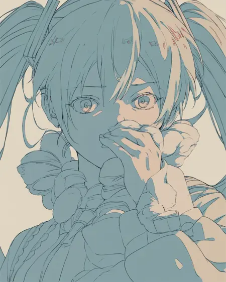 Anime Original Art Style - Shadow | Pony and SDXL