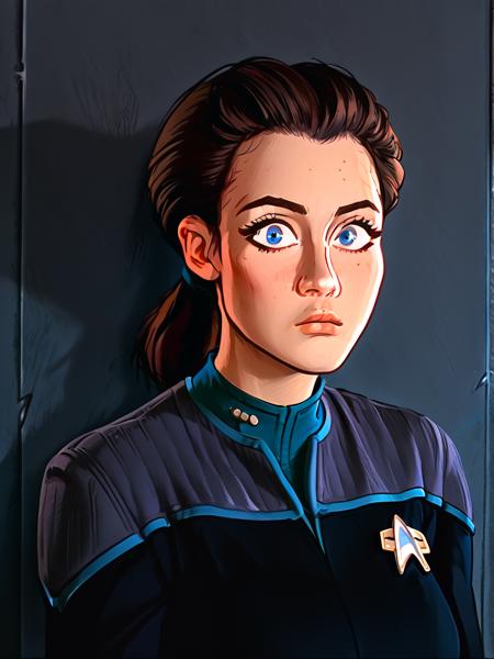 Jadzia Dax (Comic) Pony V1