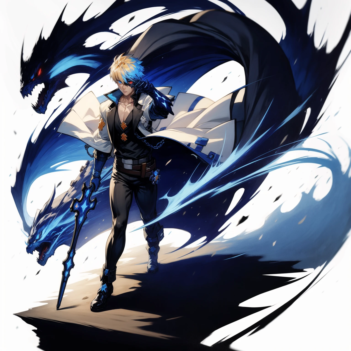 Ky Kiske Dragon install (guilty gear) - Dragon install | PixArt alpha ...