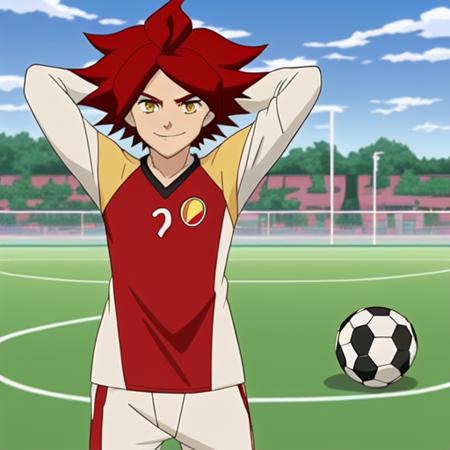 Nagumo Haruya alias Burn (Inazuma Eleven) V1