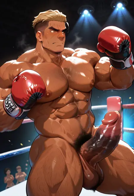 Naked Boxer　[Illustrious ] / original characters