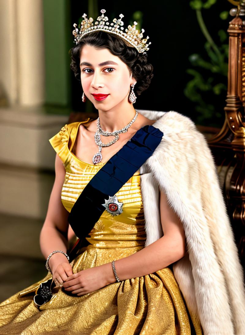 Young Queen Elizabeth II image by grtmate