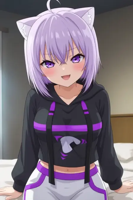Nekomata Okayu/猫又おかゆ | Wan2.1 14B T2V v1.0