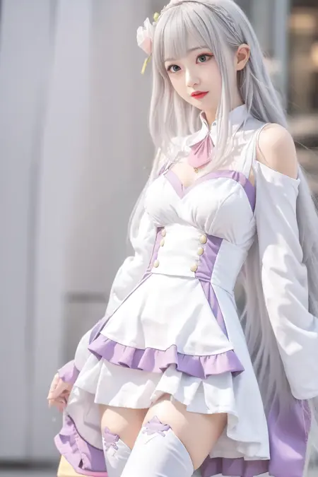 <Re:Zero>- Emilia(clothes)/《Re:从零开始的异世界生活》- 角色(服装)- 爱蜜莉雅