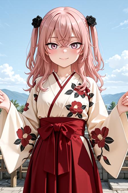 Lady Lazy Hakama Style Dress - Illu v1.0