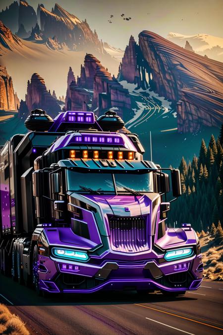 <lora:futruk_v2:1>
masterpiece, highly detailed photorealistic 8k raw photo, best cinematic quality, volumetric lighting and shadows
Advent Purple futruk, ground vehicle, monochrome, motor vehicle, outdoors, scenery, truck, window, futuristic science fiction
(cave background:1.2)