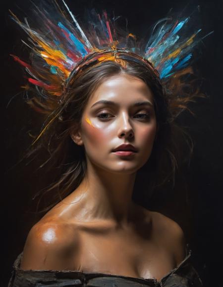 by peter de seve,  (masterful but extremely beautiful:1.4), (masterpiece, best quality:1.4) , in the style of nicola samori, Innovative light painting technique, abstract portrait with vibrant colors::1.5, long exposure, multiple light sources, light trails, vivid hues, surreal atmosphere, experimental photography, by Janne Parviainen, style of Picasso, digital manipulation, bold brush strokes, dynamic composition      
closeup portrait,  brunette, dramatic lighting, perfect makeup, 
<lora:add-detail-xl:1> <lora:xl_more_art-full_v1:0.5>  <lora:NicolaSamori:0.7>