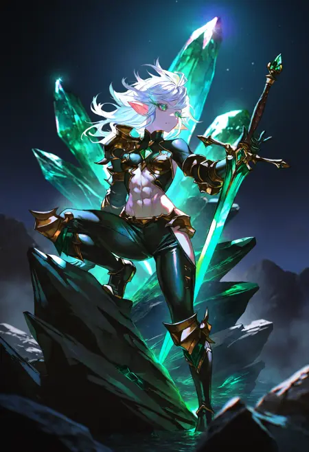 Green Gemstone - World Morph