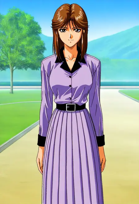 Maiko Fujiki 藤木麻衣子 / MISTY BLUE (ミスティ・ブルー) PC9801 Character - XL