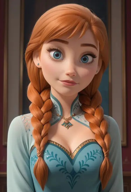Anna from Frozen [IllustriousXL]