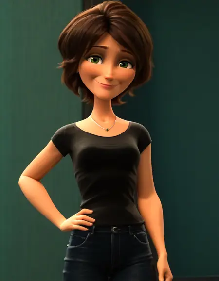 Aunt Cass (Big Hero 6) Pony + illustrious commission