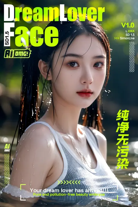 AiOMG-梦中情人脸模DreamLoverFace_Lora