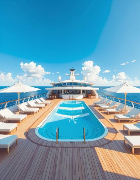 luxury cruise ship illu v1.0