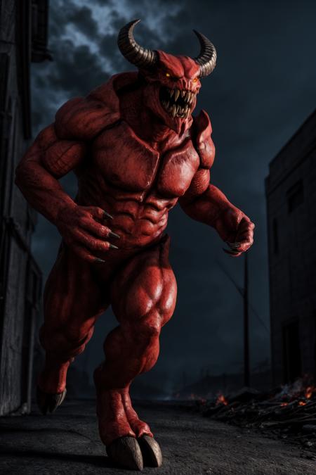 xyzboh game reference, doom, baron of hell,