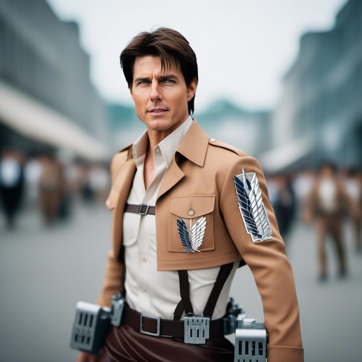 Attack On Titan - Scout Regiment uniform - Realistic / Anime SDXL - v1 ...