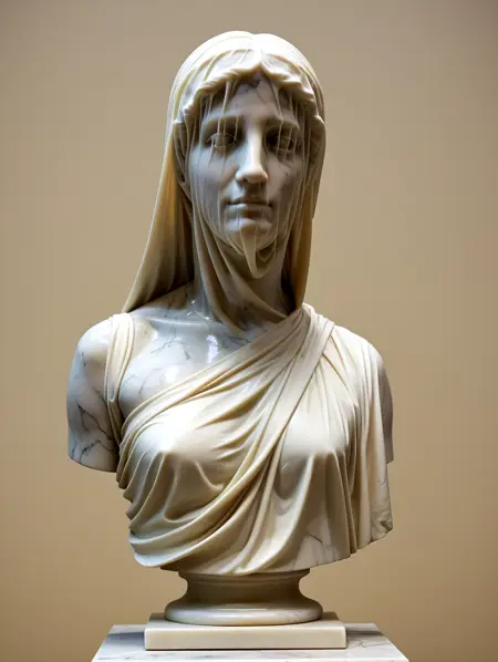 Marble statue