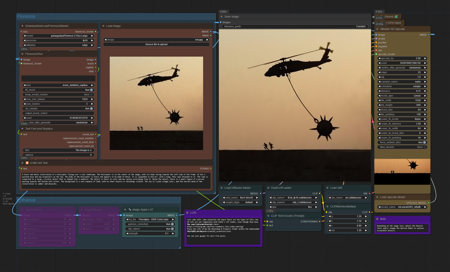 IMG2IMG flux1.d Upscale & Enhance (LUT) & Florence2 v1.0