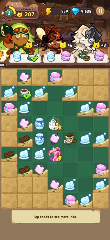 Onyx cream cookie Pencil