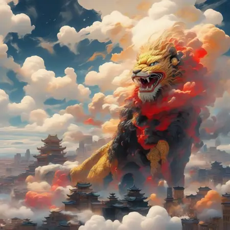 【happy new year】Dance Lion