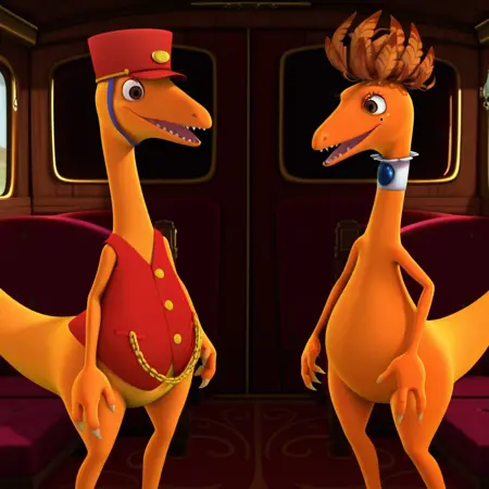 Sonny and Tabitha Troodon (Dinosaur Train)