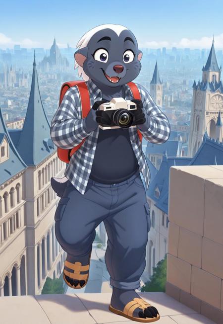 Lion Guard - Bunga (Honey badger) - Illustrious V1
