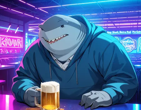 King Shark - harley quinn TV Series 2019 ( Illustrious )