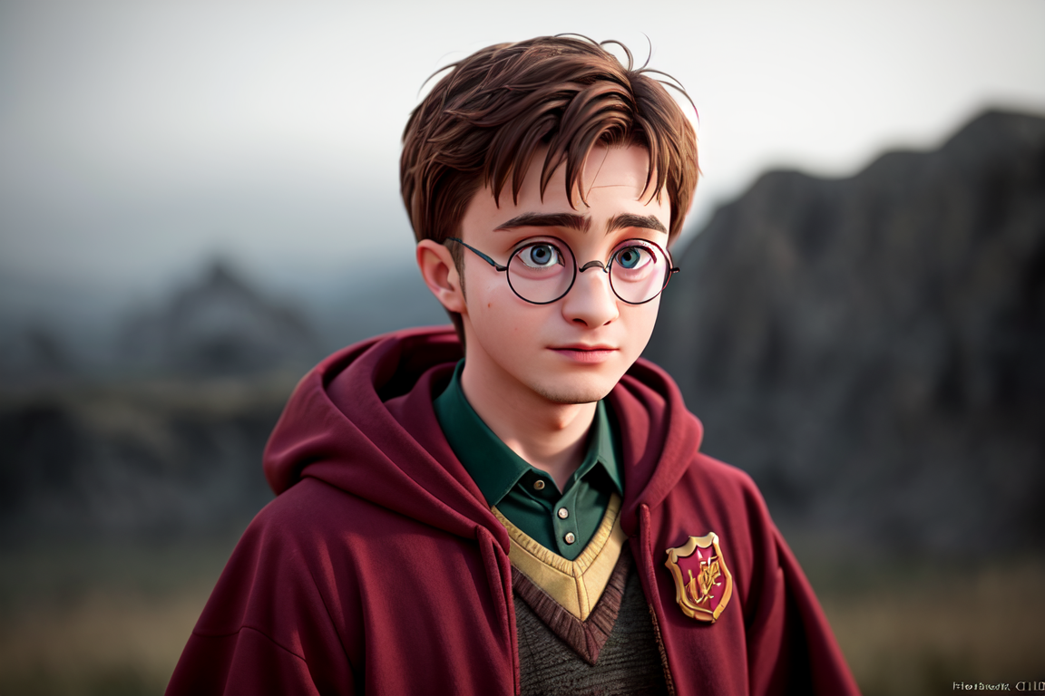 ((Harry Potter)) close up of 1boy in wizard robe, natural skin texture, 24mm, 4k textures, soft cinematic light, adobe lig...