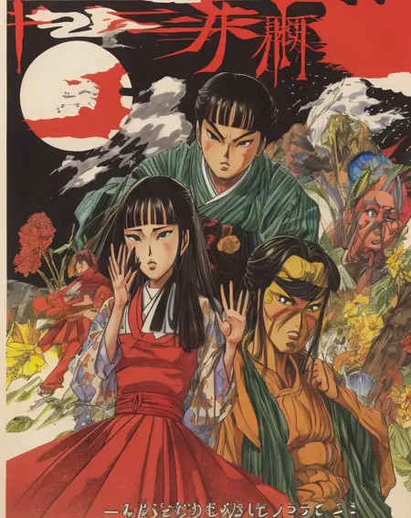 [LORA] Tsunoda style (MANGA & ART ILLUSTRATIONS) | by redblasterz