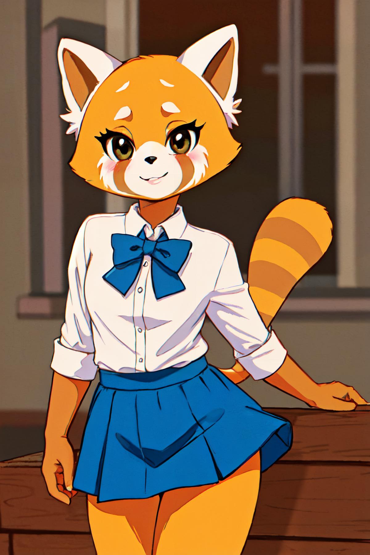 Retsuko from Aggretsuko image by kokurine