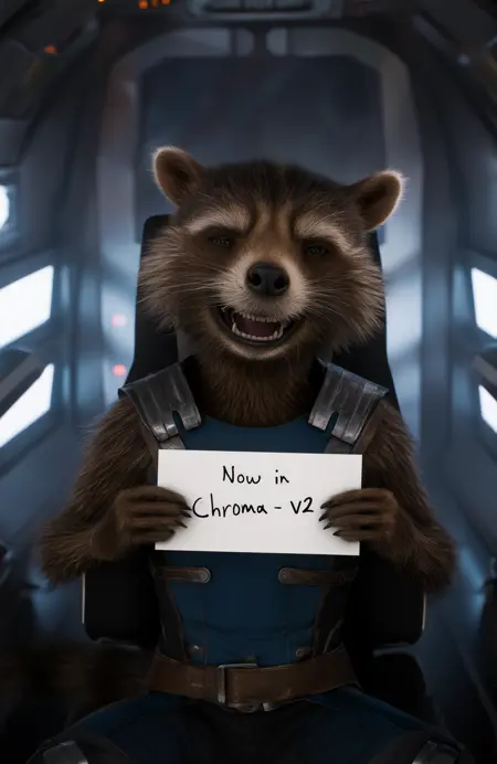 MCU Rocket Raccoon - Chroma Edition