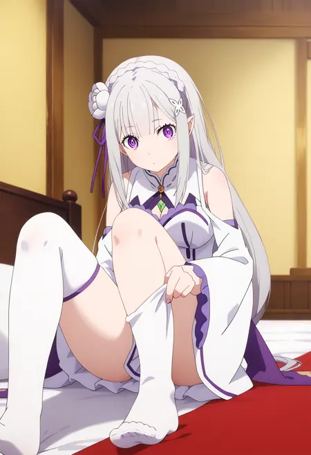 Putting on Legwear | Pantyhose | Socks | Wearing Pantyhose Concept | PonyXL