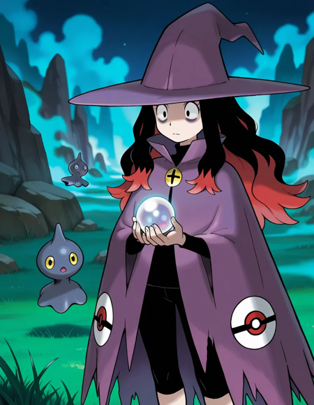 オカルトマニア & ポケモンコレクター  Hex Maniac & Collector / Pokemon RSE ポケットモンスター ルビー サファイア エメラルド - Illustrious v1.0