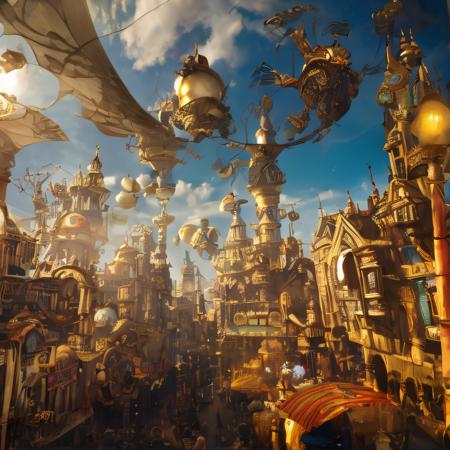 Bioshock infinite & Steampunk LoRA (SD1.5) v1.0