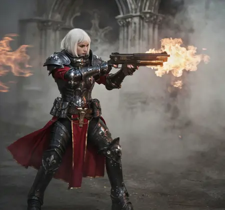 Warhammer 40K Adepta Sororitas - Sisters of Battle - Z-Image - realistic [EXPERIMENTAL]