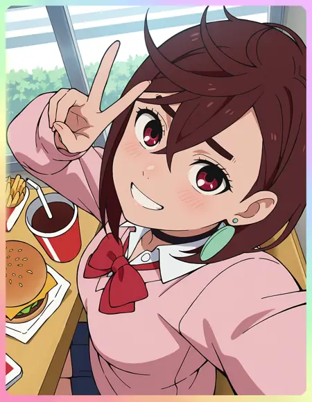 Momo Ayase from DanDaDan