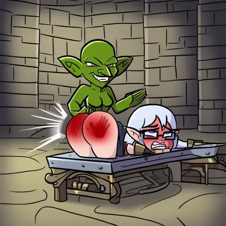 Spanking with Goblins