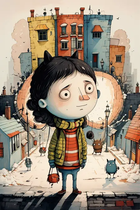 Children's picture book 童话镇