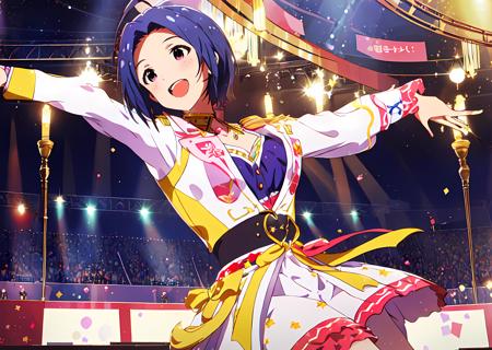 <lora:miura azusa:0.8>,miura azusa,masterpiece,best quality,super fine illustration,1girl,idol,sing and dance,